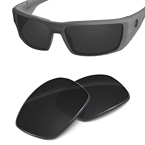 Verres Spy Optic Dirk polarisés noir carbone contre la fatigue visuelle