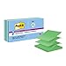 Post-it Super Sticky Pop-up Notes, 2x Sticking Power, 3 in x 3 in, Bora Bora Collection, 10 Pads/Pack, 90 Sheets/Pad (R330-10SST)
