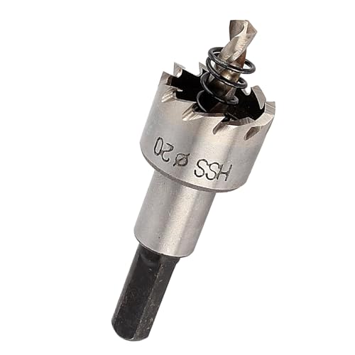 Set de brocas para metal 20mm con punta piloto miniatura 1