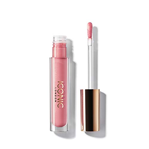 ICONIC London Lip Gloss con Efecto Hidratante, Bright Pink/Peek-a-boo, 5ml