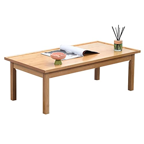 Petite table à manger en bois massif idéale pour petits espaces de salon