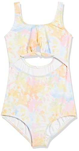 Maillot de bain fille Billabong à bretelles confortables motif arc-en-ciel multicolore extensible