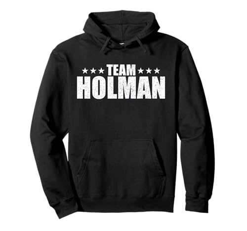 Holman Nom de famille Anniversaire Holman Nom de famille Couple Sweat à Capuche
