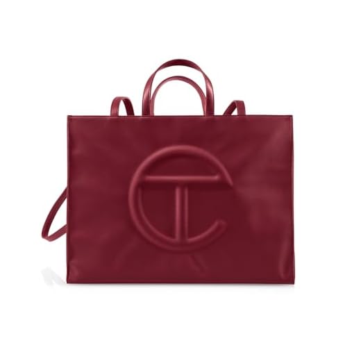 TELFAR Large Shopping Bag - Oxblood