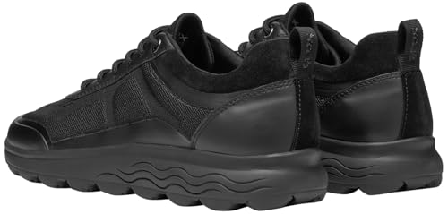 Geox D Spherica C, Baskets pour Femme, Noir, 38 EU