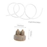 Beaupretty 3sets Fish Tank Aquarium Air Tube Ornaments Algae Treatment Reactor Bottle Caps Lids System Generator Accessories Plant Supplies - Image 9