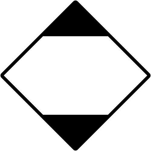 TE-Office Etiketten LQ Aufkleber 100x100mm Gefahrgutaufkleber Label 500 Stück Rolle Schwarz Weiß Cover