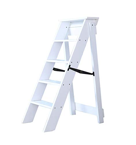 Tabouret d'échelle en bois massif pliable de qualité supérieure