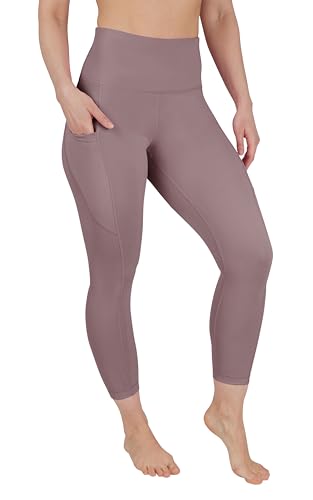 Image of 90 Degree By Reflex Womens High Waisted Leggings Capri Workout Yoga Pants