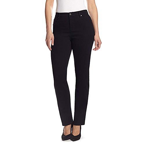 Image of Gloria Vanderbilt Womens Amanda Classic High Rise Tapered Jean Petite