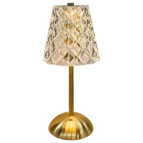 Lampe de chevet tactile sans fil rechargeable Gcroet pour chambre