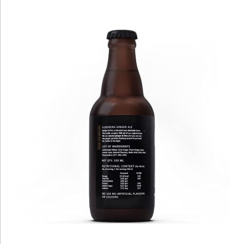 Image of Gunsberg Ginger Ale (Pack of 6) -330ml Each