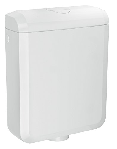 Cornat Spłuczka LEDA NEW, biała/spłuczka dwupustowa/spłuczka toaletowa/toaleta/łazienka / SPK1400