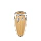 Meinl Percussion Mini Conga Instrument - Sehr kleine Handtrommel - Mit Büffelfell - Durchmesser 4,5 Zoll - Siam Eiche, Natur (MC100NT)