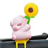 Matériau ABS : cette décoration de guidon fabriquée en matériau ABS robuste est résistante à l'eau, à la chaleur et au froid, assurant une couleur et un entretien de forme durables