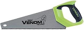 Draper 82198 Venom First Fix Double Ground 8PPI Tool Box Saw, 350 mm Blade Length , Blue