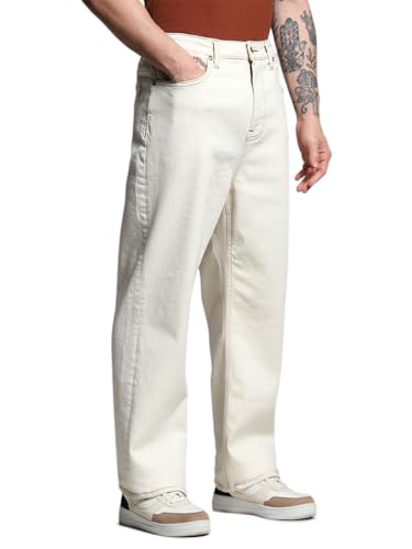 Image of Jack & Jones Men's Loose Fit High Rise Jeans