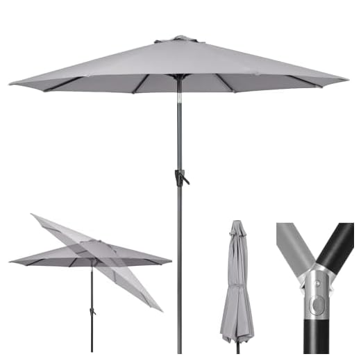 Tempera 9ft Outdoor Table Umbrella