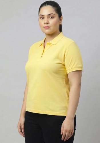 Image of Wear Your Opinion Womens Plus Size Polo Collar Neck T-Shirt Top