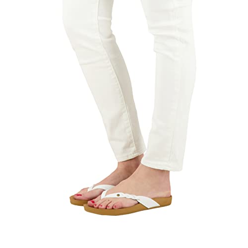 Image of REEF Women's Cushion Court Twist Flip Flops
