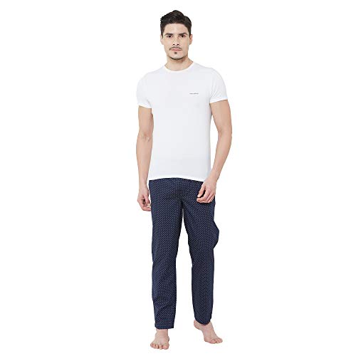 Image of Urban Scottish 100% Cotton Comfortable Men's Lounge Pants Leisure-Wear with an Elastic Waist-Band and Regular Fit -Machine Washable Stay at Home Pyjama - Expert Featuring A Plush to The Touch Feel