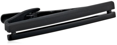 Kenneth Cole REACTION Men's Gun Metal and Polished Rhodium Tie Clip