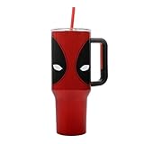 Bioworld Deadpool Nerdin' Since The 90s 40 Oz Stainless Steel Tumbler
