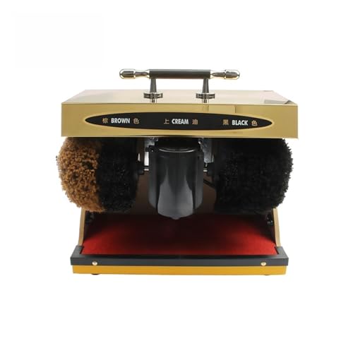 Máquina limpiadora eléctrica automática de zapatos, cepillo pulidor de cuero portátil para botas, tenis, herramienta silenciosa de eliminación de polvo de 60 dB, 45 W