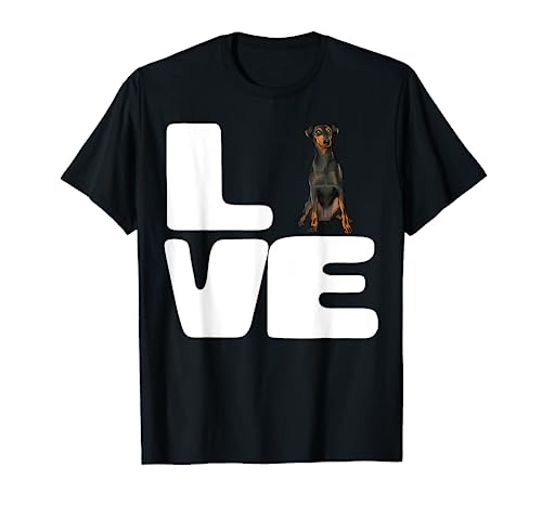 Love My Manchester Terrier Dog Lover Gift T-Shirt