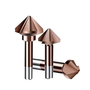 DAISHUJIE Fasenfräser 3 Flöten 90 Grad