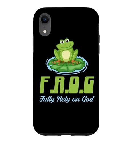 FROG �uFully Rely On God�v�N���V�b�N�N���X�`�����M��&�@�� �X�}�z�P�[�X iPhone XR �p