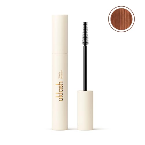 UKLASH Tubing Mascara - waterproof and smudge-free formula for longer-looking and volumised lashes. Gentle removal for damage-free lashes. Black or brown shades. (Mocha Brown)