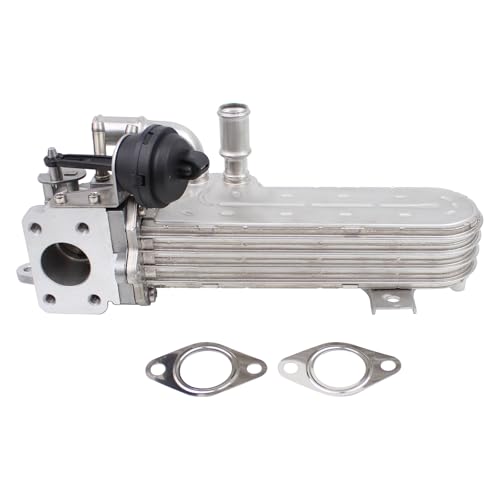 HouYeen EGR Exhaust Gas Recirculation Cooler Valve with Gasket for Au-di A3 8P Se-at Altea XL Leon 1P Toledo Sko-da Octa-via mk2 V-W Golf mk5 TOU-Ran 1T 2.0 TDI 2003-2015