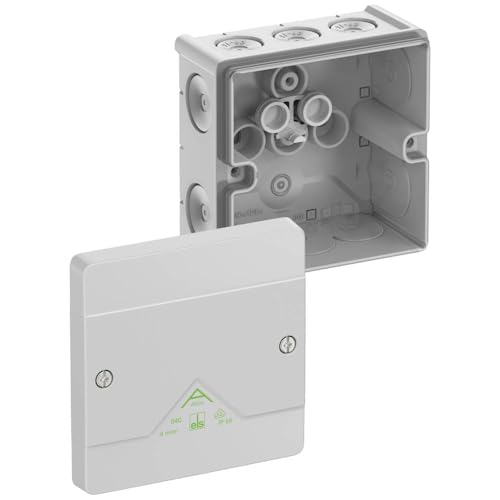 Spelsberg 80440001 Abzweigkasten (L x B x H) 102 x 102 x 57 mm Grau IP66 1 St.