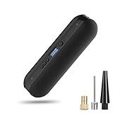 🚲【Multifunktionale Reifenpumpe】: Diese Elektropumpe kann als Powerbank und Taschenlampe, eingebaute wiederaufladbare Lithiumbatterie kann als mobile Stromversorgung für Android und IOS Geräte verwendet werden. Sie können auch es für Notfälle bereithalten, 80 Lumen LED Licht, das bis zu 7 Stunden Dauerlicht liefert. Es ist ein praktisches Werkzeug, um Ihre täglichen Bedürfnisse zu erfüllen.