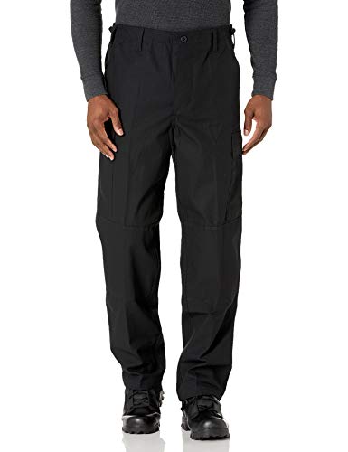 Best Cyber Deals 🔥 TRU-SPEC Men's BDU Pant, Black, Medium Long