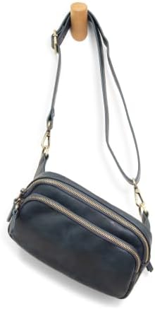 Joy Susan Womens Fashion Purse Kylie Double Zip Sling Belt Bag