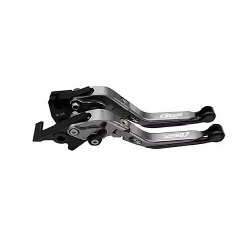 Levier d'embrayage et frein alu haut de gamme CB 650 R 2019-2020 gris
