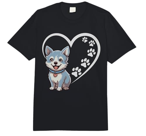 Alaskan Klee Kai Lover Dog Heart Puppy Food Alaskan Klee Kai Comfort Colors Adult Heavyweight T-Shirt