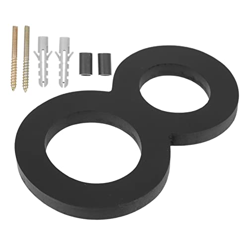 STOBOK Outdoor Mailbox Number House Number Decoration for Garden Door Street Screws and Fade-Resistant Material