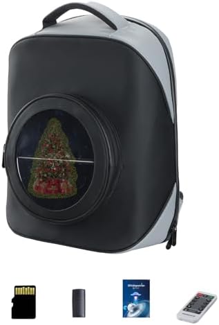 Missyou 3DHologramFan Led Backpack,16.1