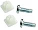Hillman License Plate Screws Square