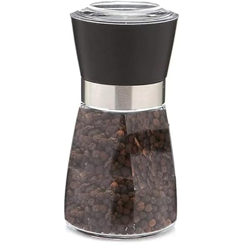 HUMI'S 280g Glass Black Pepper Grinder Cover