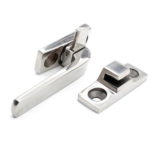 Hebilla giratoria de acero para proteger puertas de paso e interiores 5