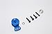Aluminum Hi-Torque Servo Saver For 25T Spline Output Shaft (S) - 1Pc Blue
