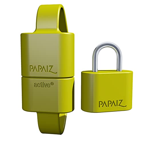 Cadeado Active, Papaiz, Amarelo, Grancde