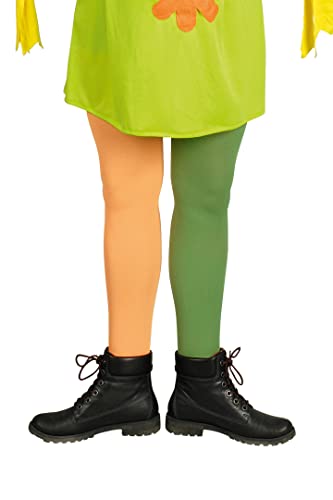 Lieblingsstrumpf24 by Koronowski 2 pares de medias largas hasta la rodilla para mujer, verde, naranja (S-L), verde/naranja, S-L