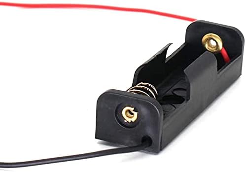 YUNIQUE UK 1 x 1.5V AA Battery Holder/Case/Box-Black (Pack of 1)