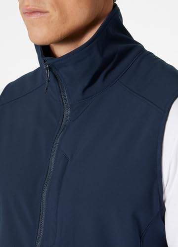 Image of Helly Hansen Paramount Softshell Vest - Men's Fleece Lined, Breathable, Water & Wind Resistant, Lightweight Hiking Outerwear