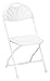 Cosco Folding Chair, 8 Pack, White